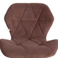 Кресло SELFI (флок коричневый 6) - Изображение 2